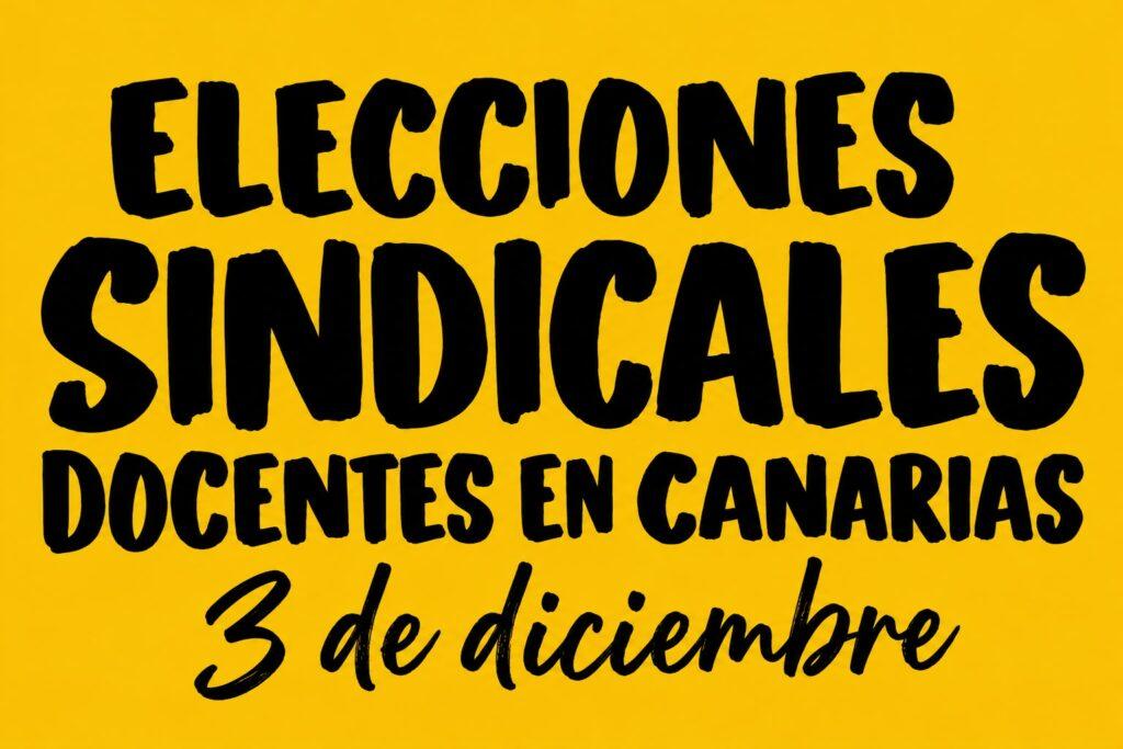 Elecciones Sindicales - Docentes en Canarias