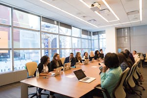 Group of People on a Conference Room